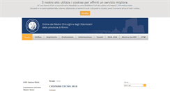 Desktop Screenshot of omceo.rn.it